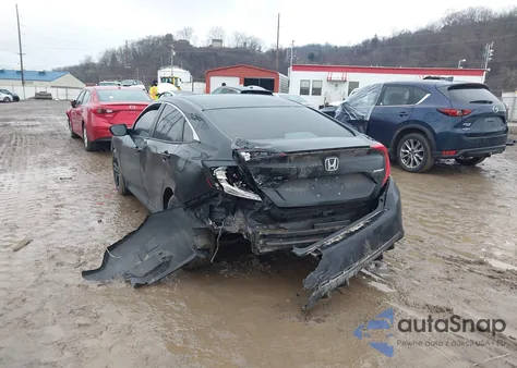 2020 Honda Civic Sport from USA, damaged, VIN 19XFC2F89LE027767